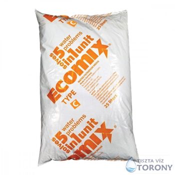   ECOMIX-C Vízlágyító,- Ammónia, -Vas, -Mangánmentesítő Töltet 10 liter/zsák