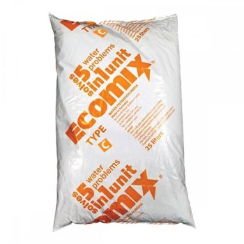  ECOMIX-C Vízlágyító,- Ammónia, -Vas, -Mangánmentesítő Töltet 25liter/zsák