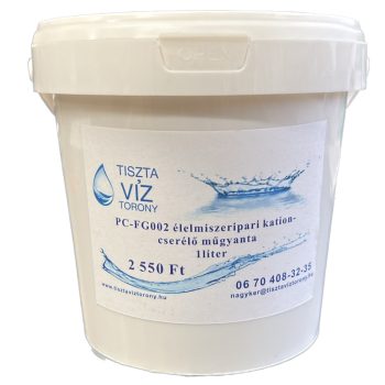 Élelmiszer ipari kation cserélő műgyanta 1l